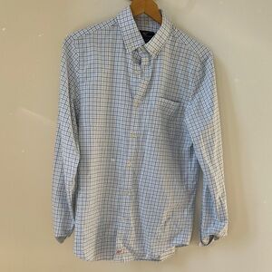 Vineyard Vines Light Blue Murray Plaid Men's Shirt